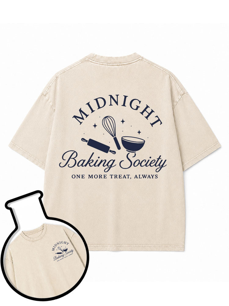 Midnight Baking Society Washed T-Shirt