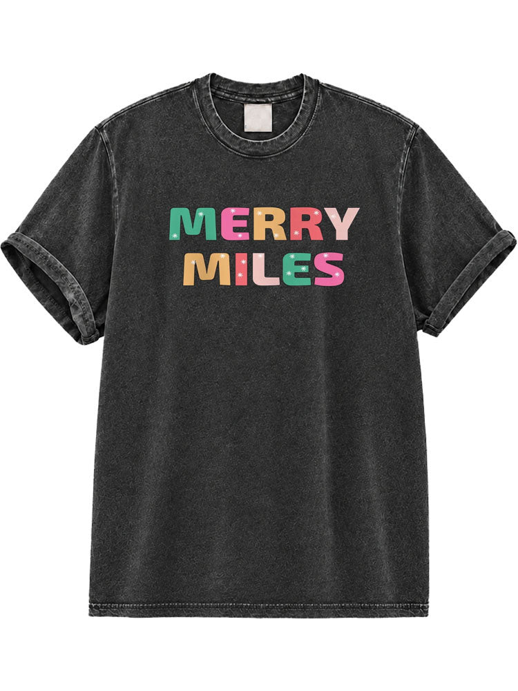 Merry Miles Washed T-Shirt