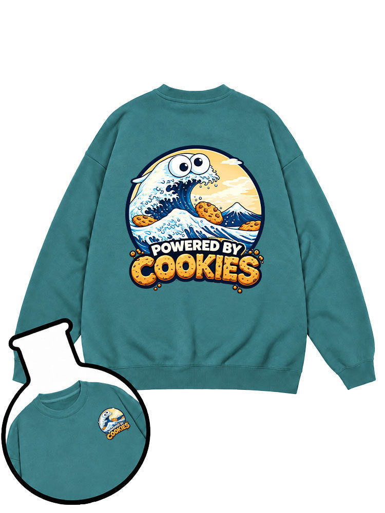 POWERED BY COOKIES Sweatshirt
