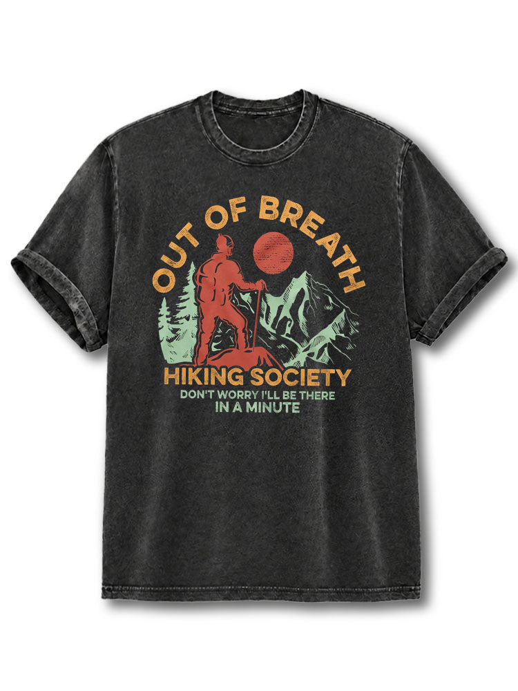 Out Of Breath Washed T-Shirt