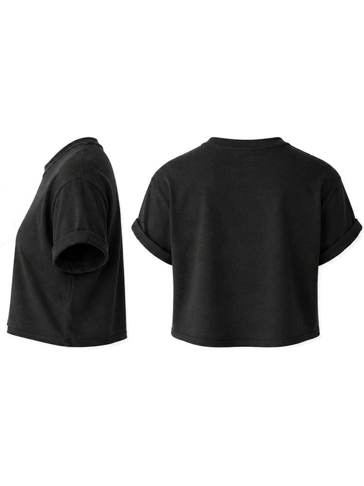 A WOMAN’S PLACE IS ON THE COURT Crop Tops
