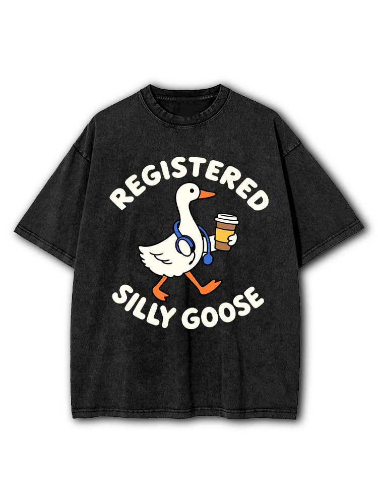 Goose Nurse Washed T-Shirt