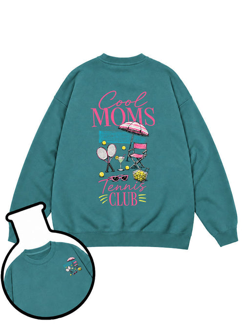 cool moms tennis club Sweatshirt