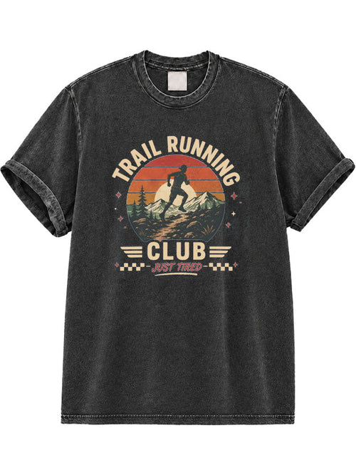 Dead Tired Run Club Washed T-Shirt