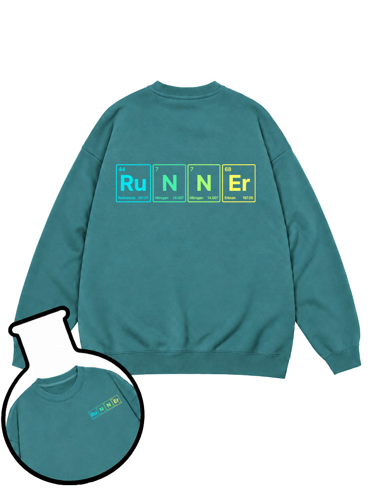 Runner Periodic Table Sweatshirt