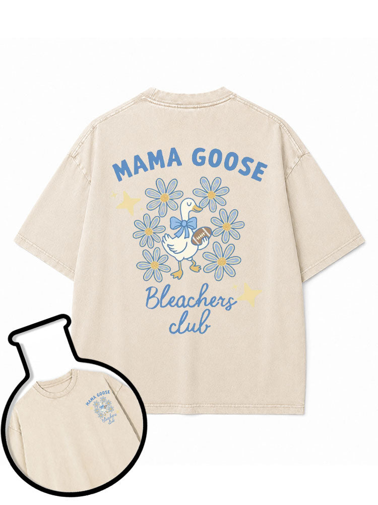 MAMA GOOSE Bleachers club Washed T-Shirt
