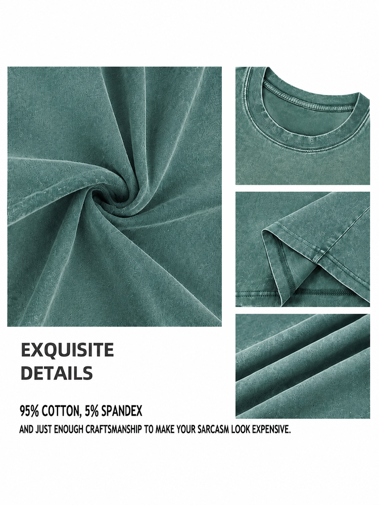 BLUE COURT GIRL TENNIS CLUB Washed T-Shirt