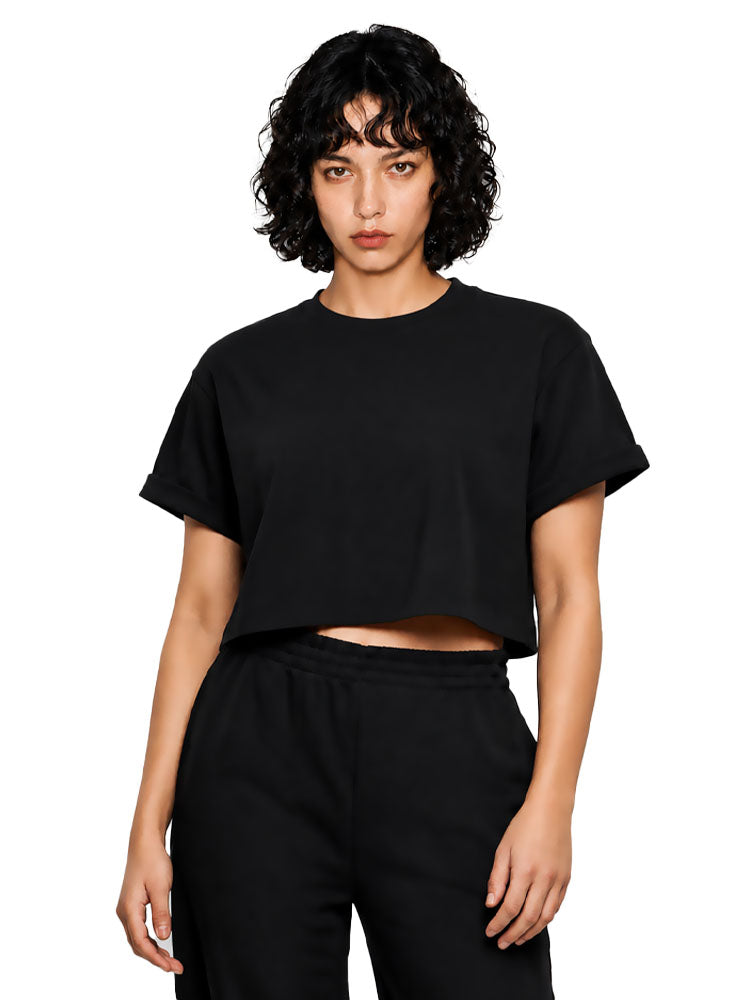 IF I DIE PLEASE PAUSE MY WATCH Crop Tops