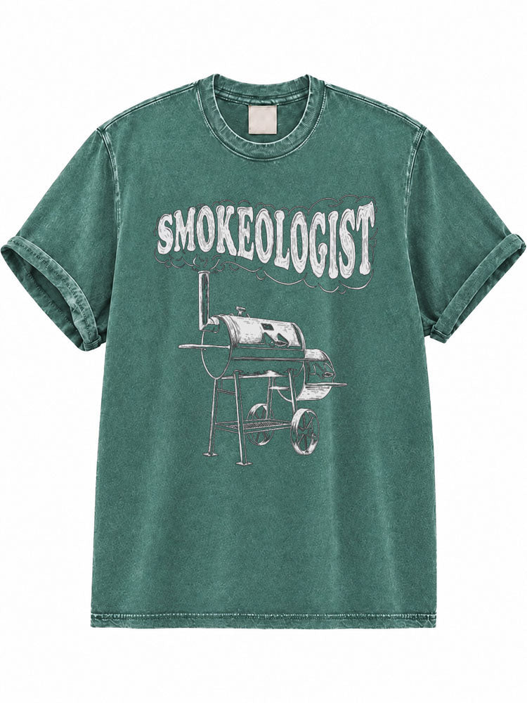 Smokeologist Washed T-Shirt
