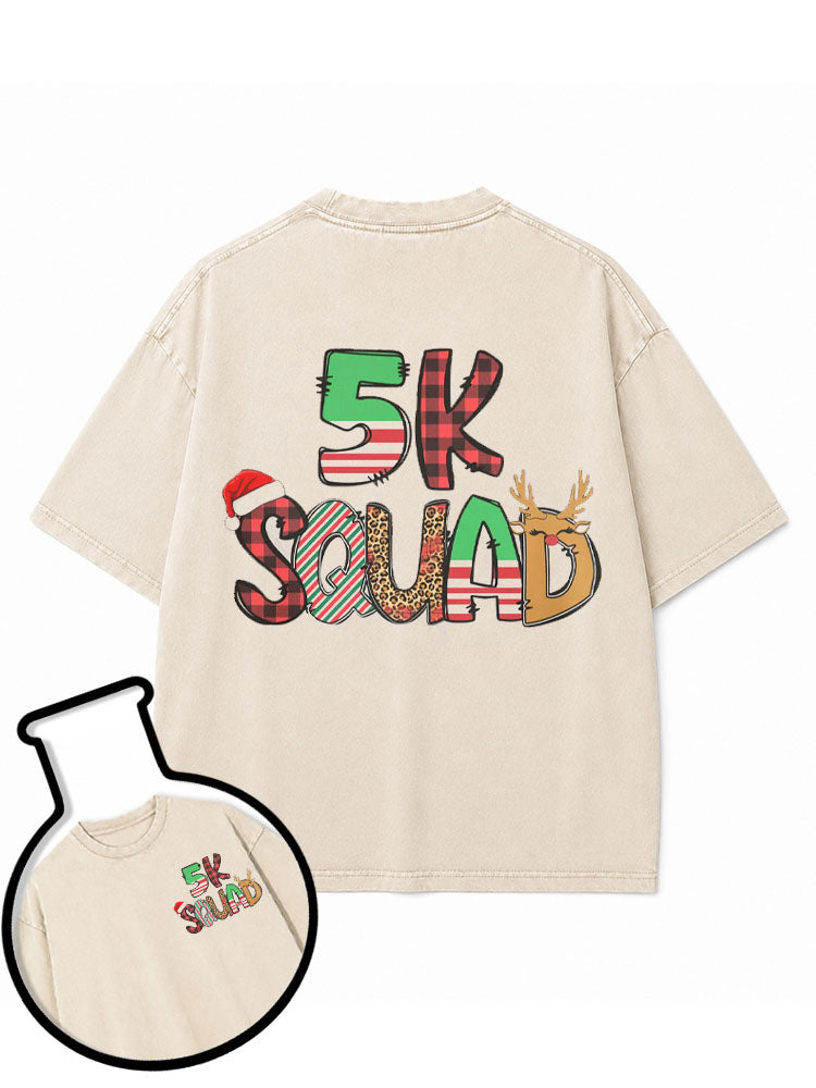 5K SQUAD Washed T-Shirt