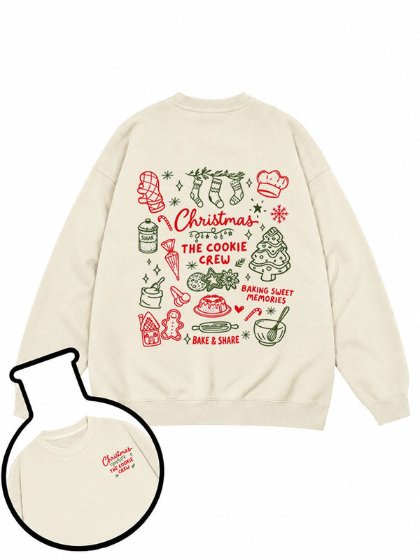Christmas THE COOKIE CREW Sweatshirt