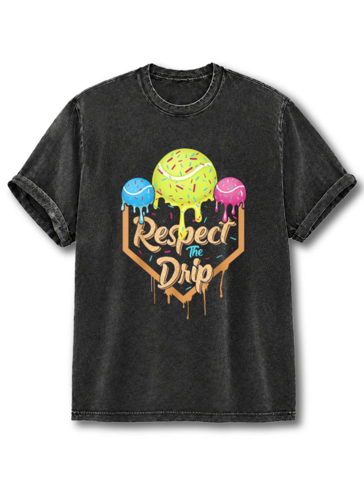 Respect The Drip Washed T-Shirt